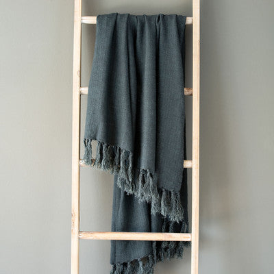 Washed Linen Throw