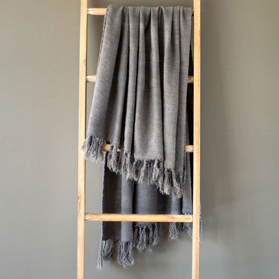 Washed Linen Throw