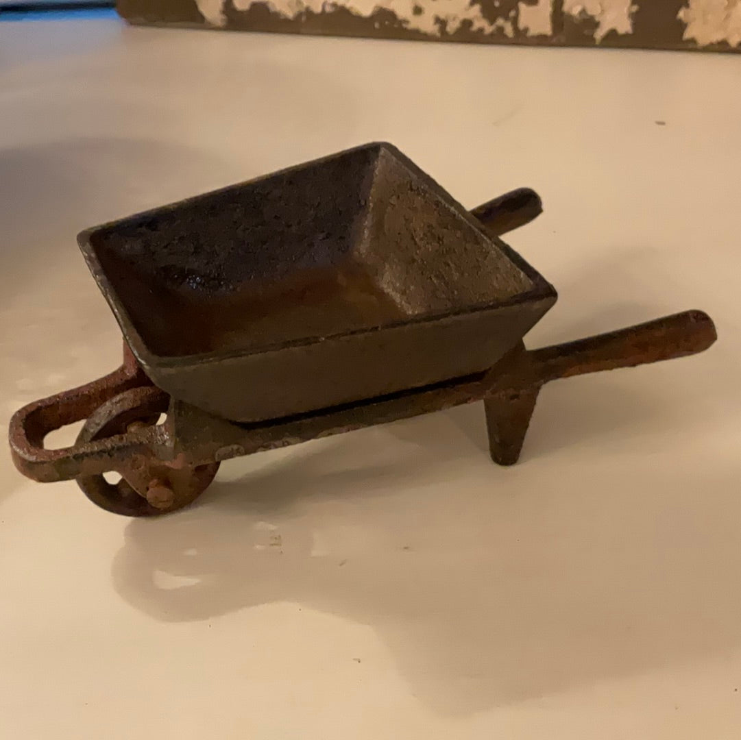 Wheelbarrow - Cast Iron (rust)