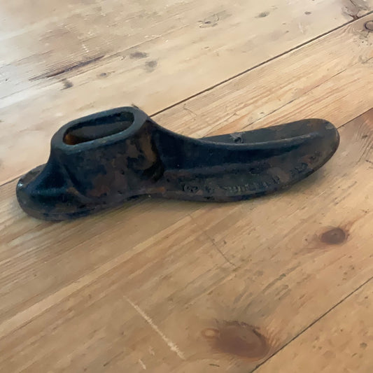 Antique Cast Iron Shoe Form (Med)