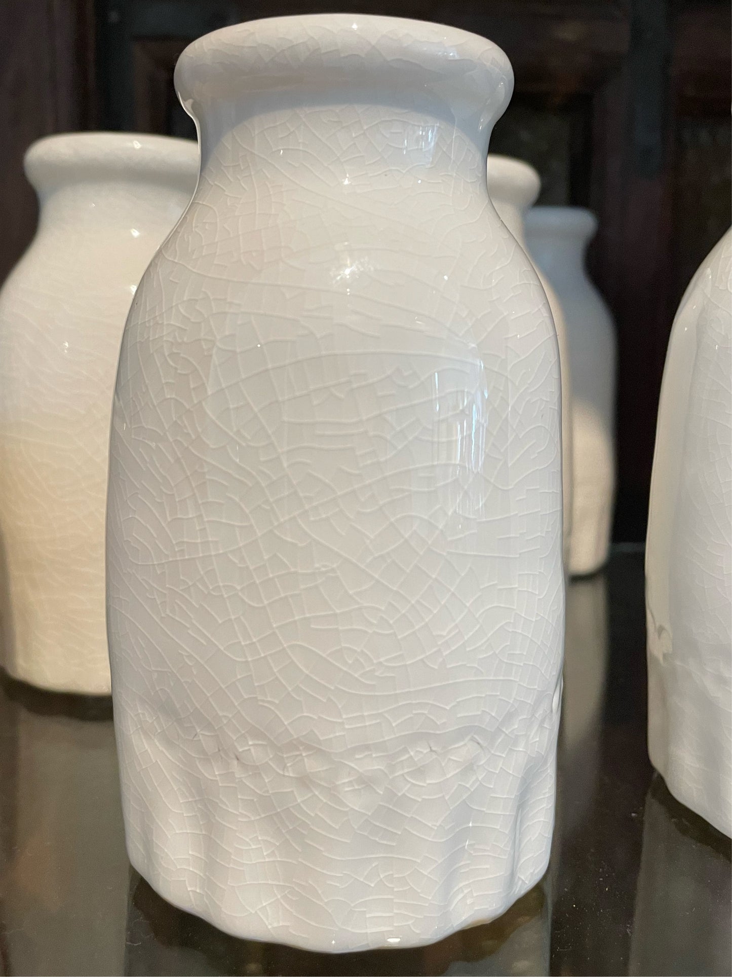 Milk Bottle Bud Vase