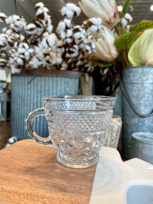 Vintage Glass Teacups