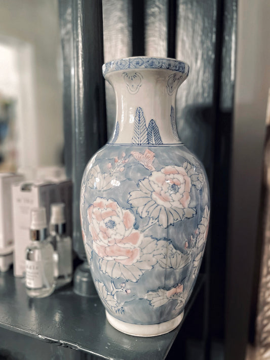 Antique Watercolor Vase