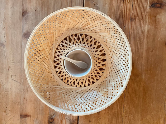 Bamboo Serving Basket