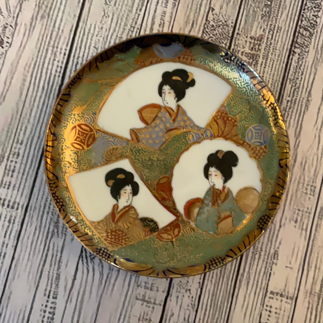 Vintage Japanese Jewelry Dishes
